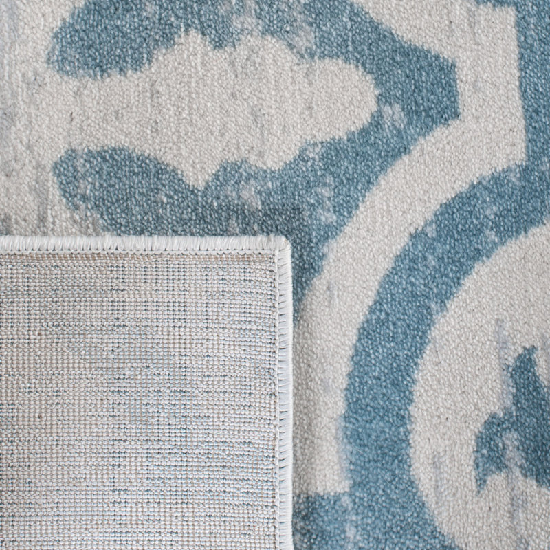 Winnols Performance Geometric Rug, Runner 2'2" x 7'