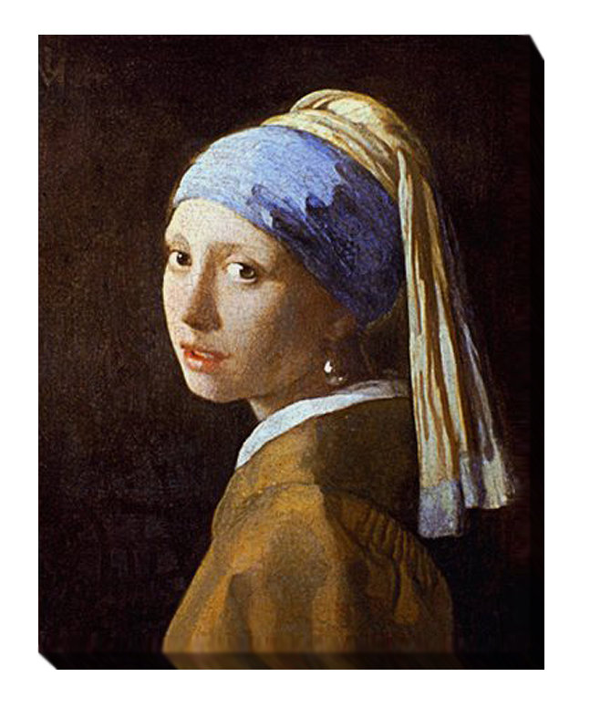 Reproduction d'art sur toile tendue, H 16 po x l 12 po x P 1,5 po