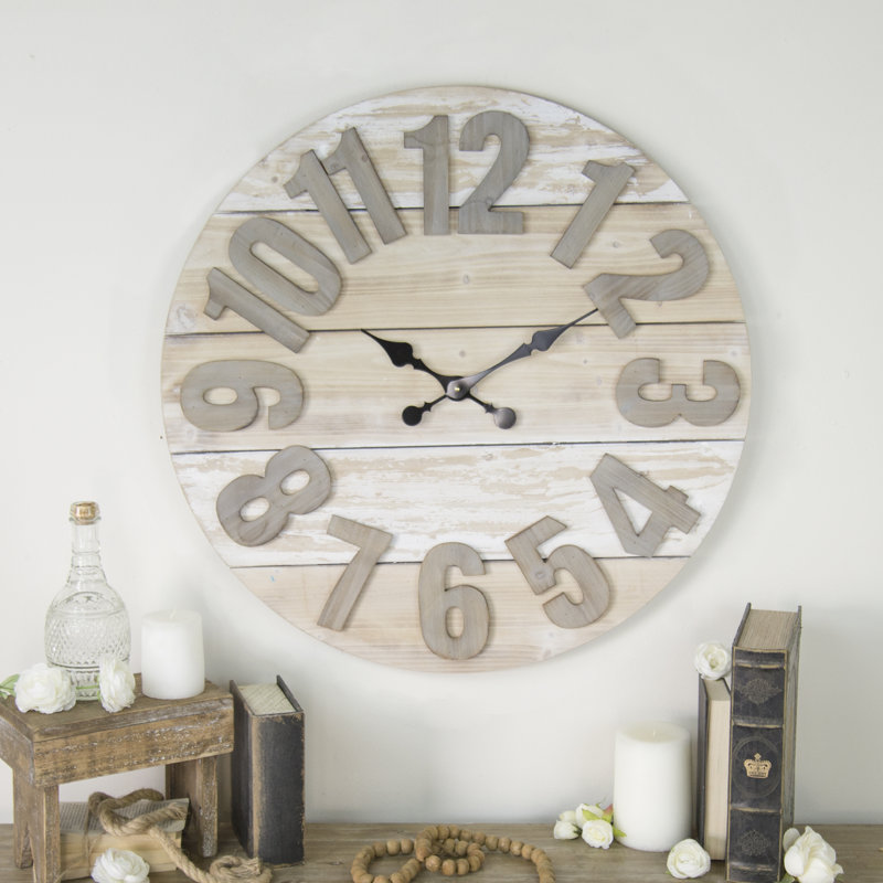 Walken Manufactured Wood Wall Clock