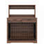 Table cage 38 po pour chien avec porte coulissante pour chien