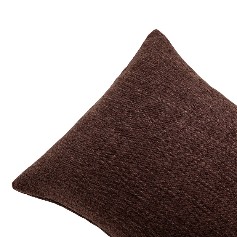 Mirelle Bolster Pillow Cover & Insert, Rectangle 12"H x 48"W, Laughlin Plum