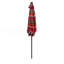 Parasol 9 pi avec rouge clair et rayures-2077437507