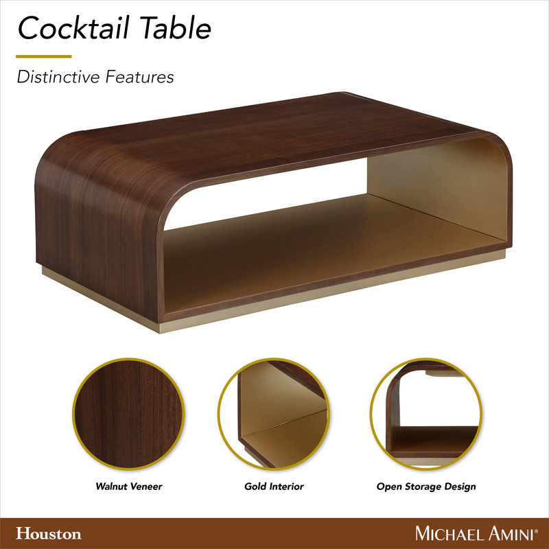 Houston Cocktail Table - Walnut
