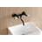 Kingston Brass Kingston Two-Handle 2-Hole Wall Mount Bathroom Faucet