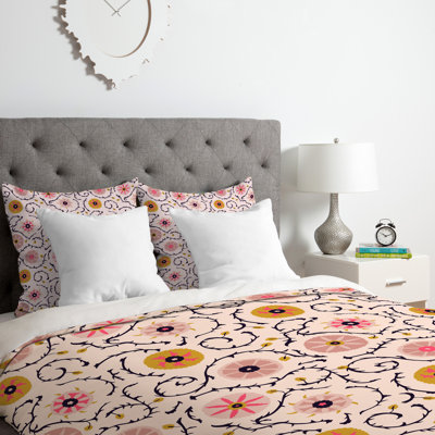 Holli Zollinger Polyester Floral Duvet Cover