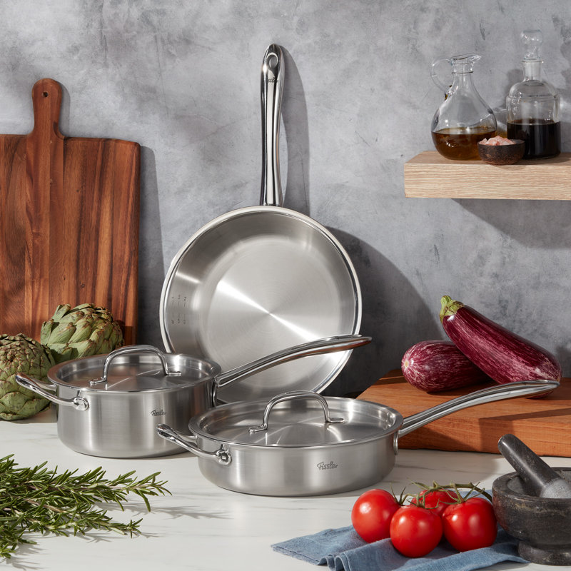 M5 Pro-ply 5-ply Stainless Steel Sauté Pan, 3 Quarts