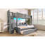 Lit multifonctionnel peu encombrant de style moderne en bois massif pour la maison