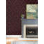 Melvin Damask 33' L x 20.5" W Wallpaper Roll-1350486314