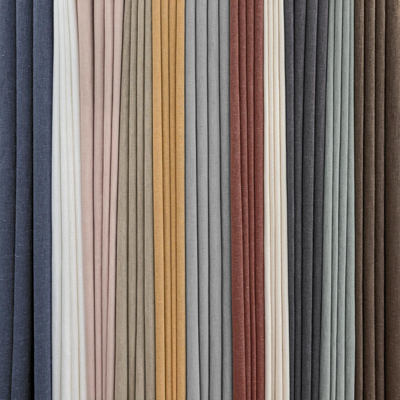 Blackout Curtain Single Panel, 50" W x 108" L, Charcoal