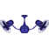 Vent-Bettina 42" Vent Bettina 6 - Blade Caged Ceiling Fan with Wall Control