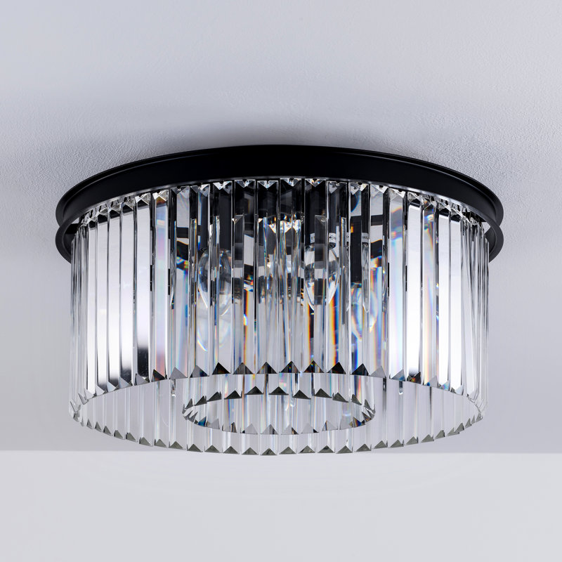 Amaru Crystal Flush Mount