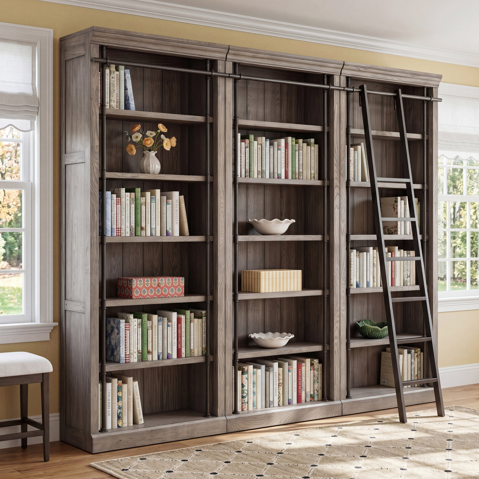 Lorna Wide Bookcase