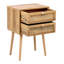 BUTTE 40cm W Bedside Table