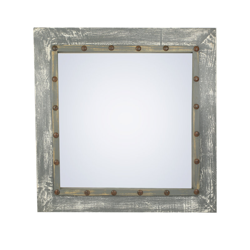Miroir décoratif Zaki, Gris Sierra