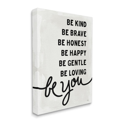 " Be You Motivational Self Love Text Phrase " by Mollie B.