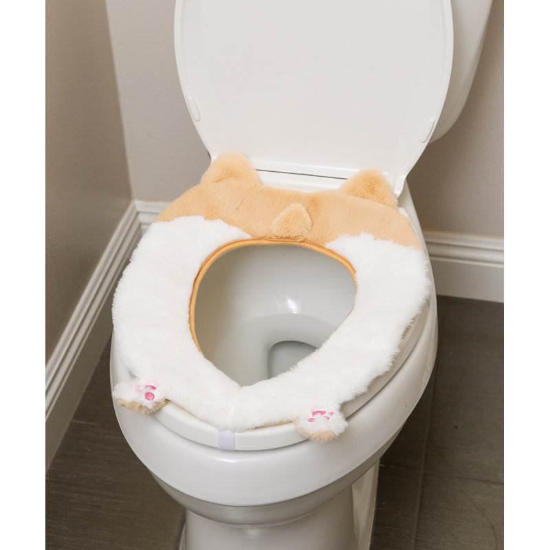 Siège de toilette rond à bout corgi