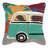  Beach Trip Sunset Throw Pillow