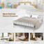 Grand lit plateforme Pranav