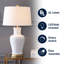 Lampe de table 29 po Herron-28658289