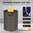 Round Outdoor Gas Fire Pit Table