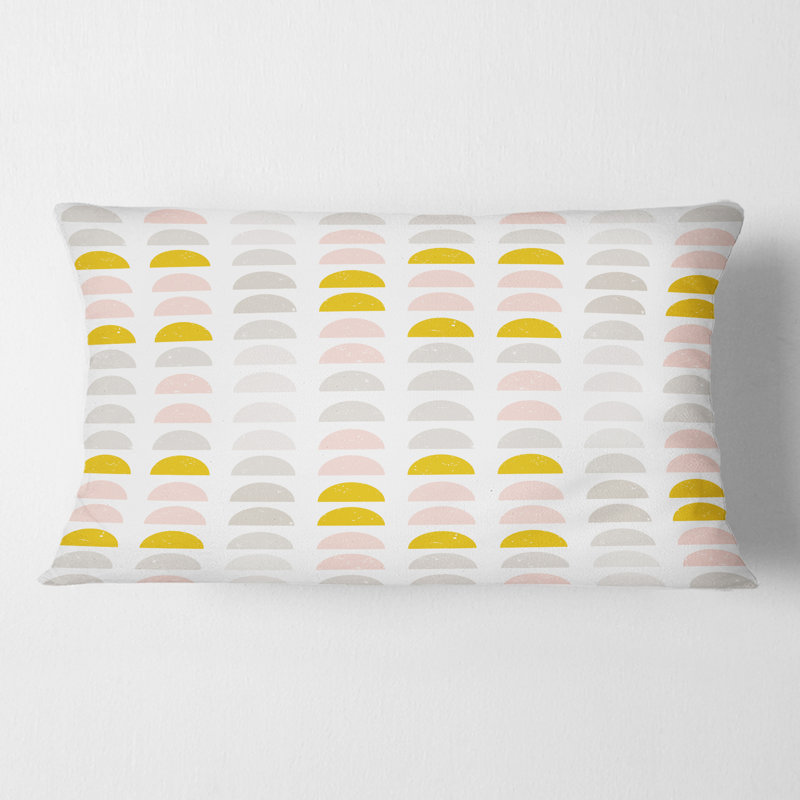 Coussin décoratif rétro Mid-Century
