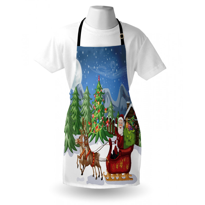 Christmas Bib Apron