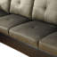  Canapé modulaire de coin rembourré 3 pièces Beeson Taupe-1787862352-1787862354