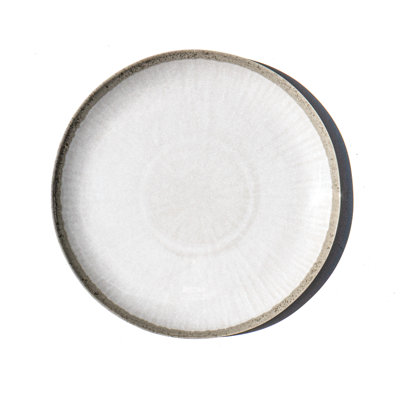 Coastal Reactive NewWave Melamine Dinner Plate - White - 10.5" - Set of 6