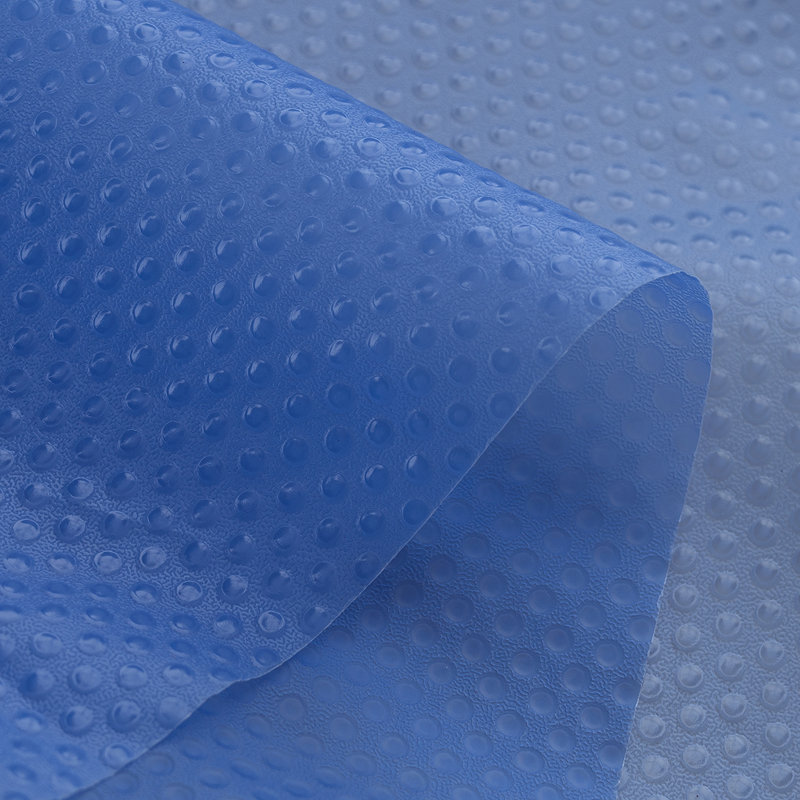 Doublure à pois Shadiyah, Bleu
