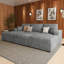 Canapé modulaire surdimensionné en velours côtelé Bianca-869719018