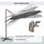 Annikka 300cm Cantilever Parasol