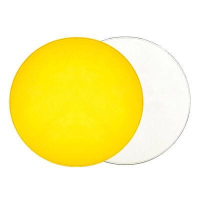 Faux Leather Round Placemats