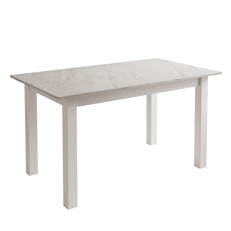 Extendable table ARTON 140 cm, White