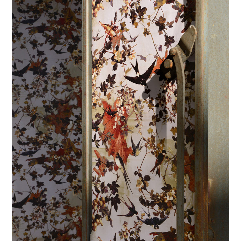 Les Papiers Floral Wallpaper Double Roll, Printemps