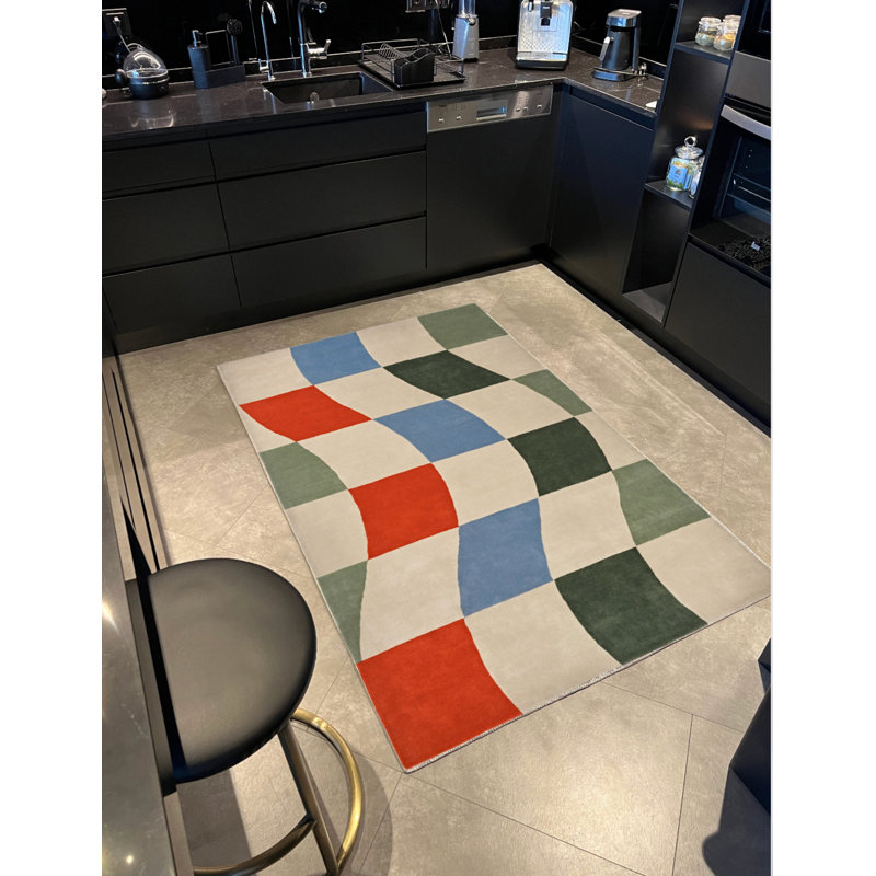 Tapis intérieur / extérieur Kileah, Tapis de couloir 3 pi 11 po x 9 pi 10 po