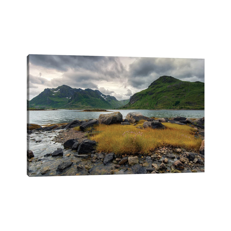 Lofoten Grass by Andreas Stridsberg - Wrapped Canvas Print, 20.32 cm H x 30.48 cm W