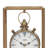 Canete Traditional Analog Quartz movement / Crystal Clock in Brass