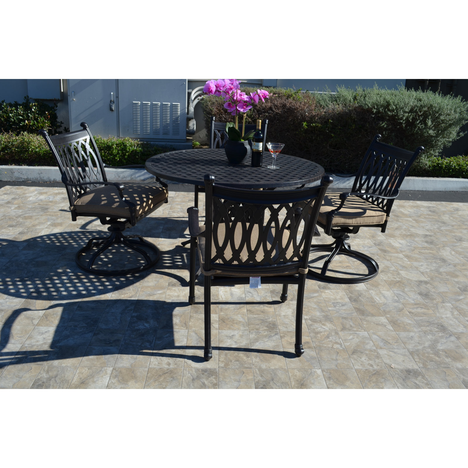 Brockport 48" Sunbrella® Patio Dining Set
