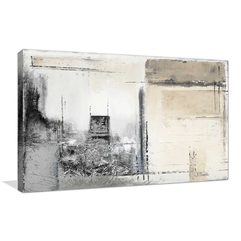 «Winter Dusk I», reproduction d'art sur toile tendue, H 24 po x l 40 po
