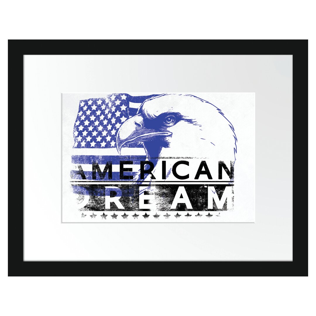 Gerahmtes Poster American Dream Light