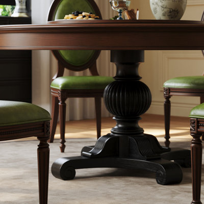 American Retro Solid Wood Dining Table