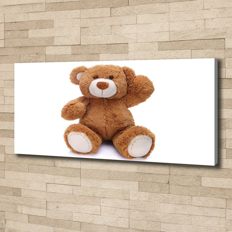 Teddy Bear - Wrapped Canvas Print