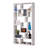 Fantastic Geometric Cubed Rectangular bookcase, White-33651348-107384064