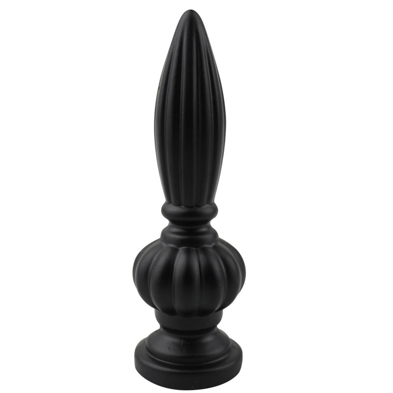 Faîteau de lampe Virgie, Noir mat