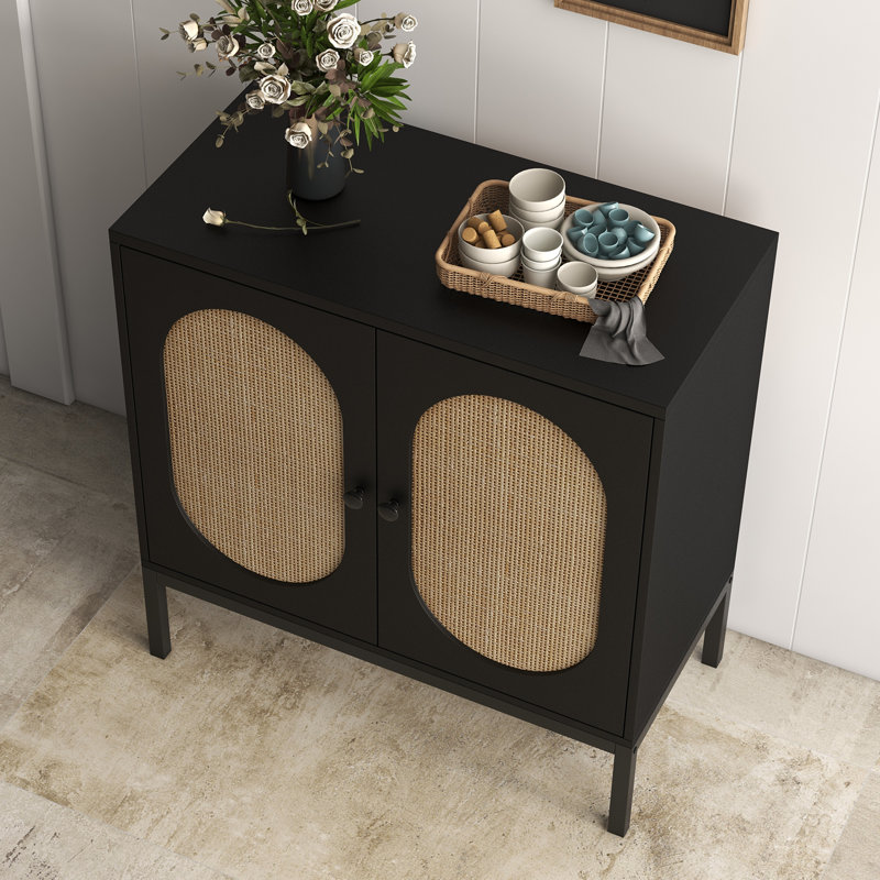 80.1cm Sideboard, Black