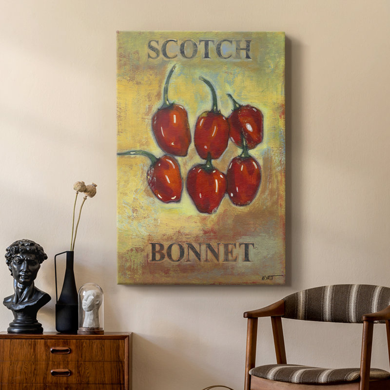 Scotch Bonnet - galerie Cavas sur mesure, H 18 po x l 12 po
