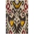Kline Ikat Hand Tufted Wool Ikat Rug-1789551805