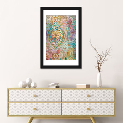 " Boho Paisley II " by Danhui Nai