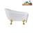 53.1'' x 25.6'' Soaking Acrylic Bathtub-72770160-76275074