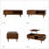 Sara Doody 47.25"W Mid-century Lift-Top Coffee Table With Storage Tray